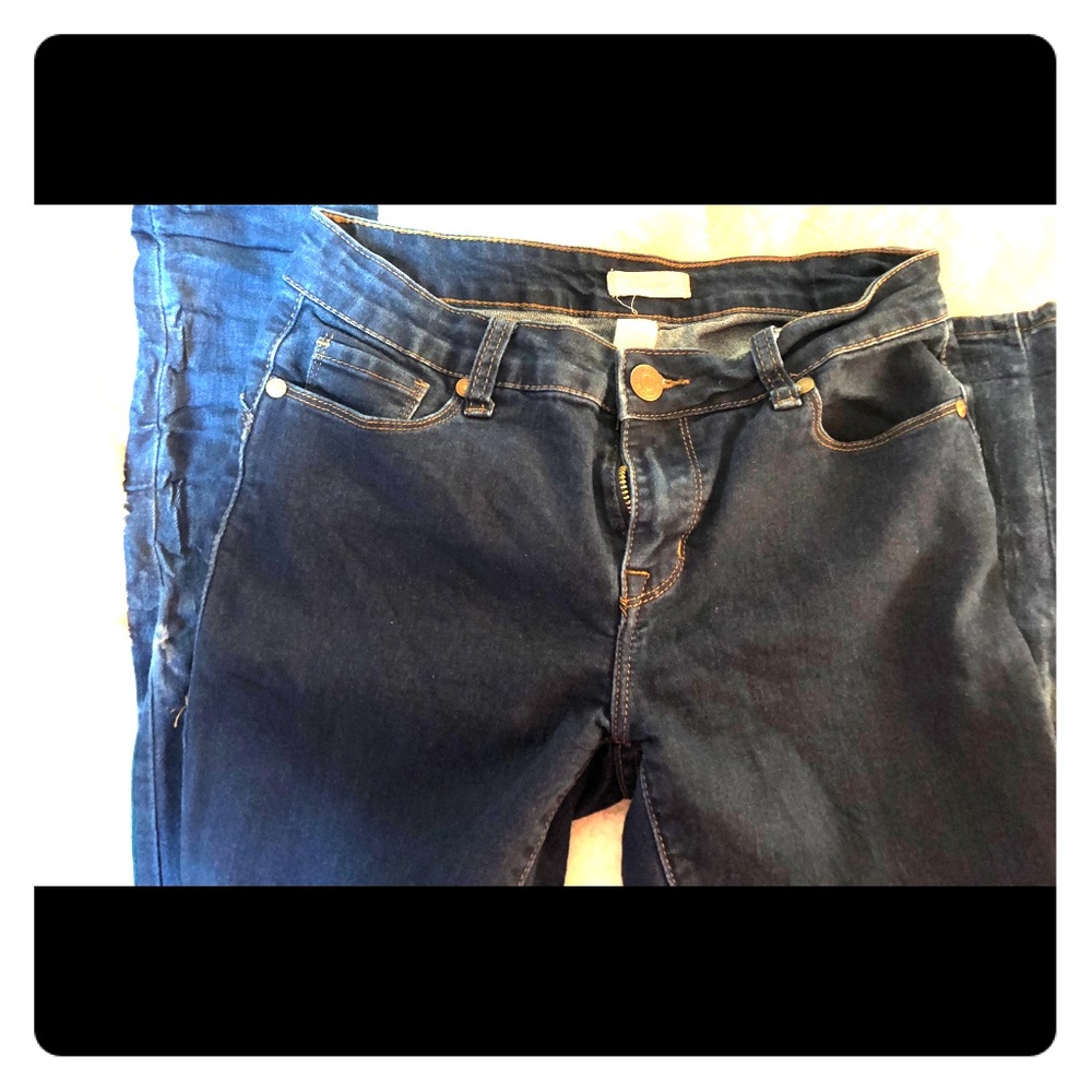 EUC BlueAsphalt Skinny/Jegging Dark Jeans. Size 7